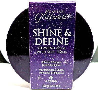 Caviar SHINE & DEFINE Glossing Balm in Mirrorored Compact Glitterati