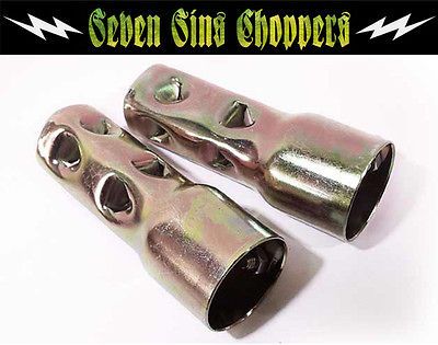 Exhaust Baffles Harley XS650 Pipe Chopper Bobber Cafe 1.5 Set