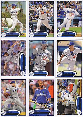 Update Los Angeles Dodgers Complete Authentic Team Set 15 Cards w/RC