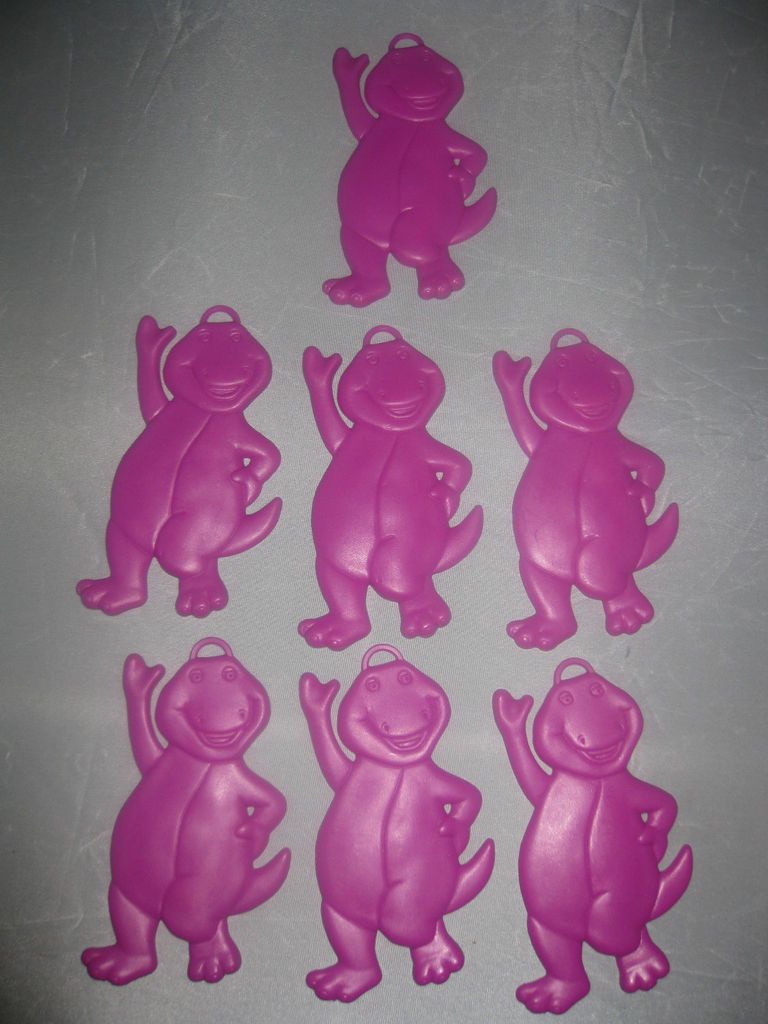 Premium Barney the Purple Dinosaur Balloon Weights Access.Figures