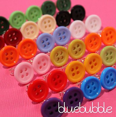 FUNKY BUTTON EARRINGS CUTE KITSCH RETRO KAWAII POP SEWING EMO