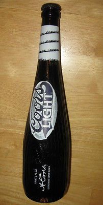 Vintage Coors Light Baseball Bat Bottle Limited Edition Mint Condition