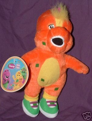 BARNEY RIFF DINOSAUR PLUSH DOLL NEW w/ TAGS