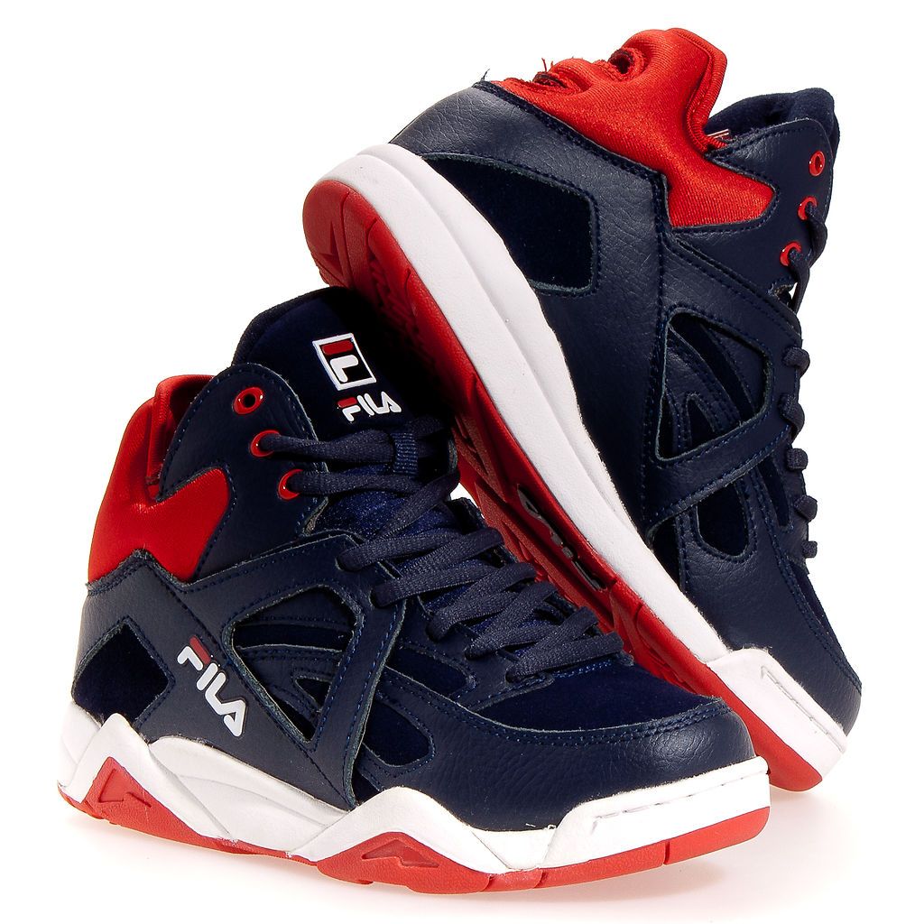 Fila Dls Game Ball Leather Basketball Basketball Kids Shoes