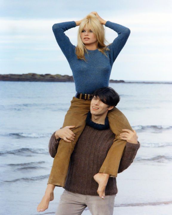 Brigitte Bardot & Laurent Terzieff 11 x 14 Print