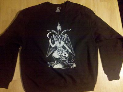 BAPHOMET medium SWEATSHIRT Satan satanic black metal death Satanism