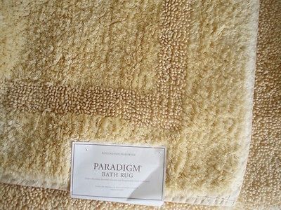 Hardware Large PARADIGM Reversible Bath Rug ~ 30x50~ Maize