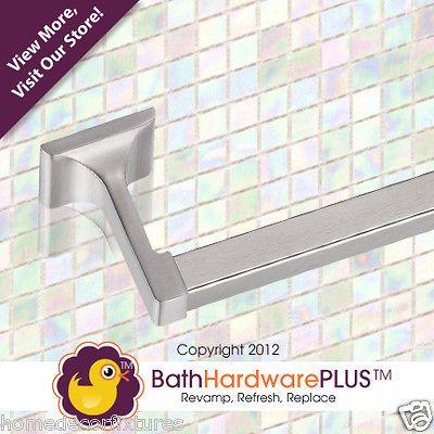 SATIN NICKEL 24 TOWEL BAR BATHROOM ACCESSORY