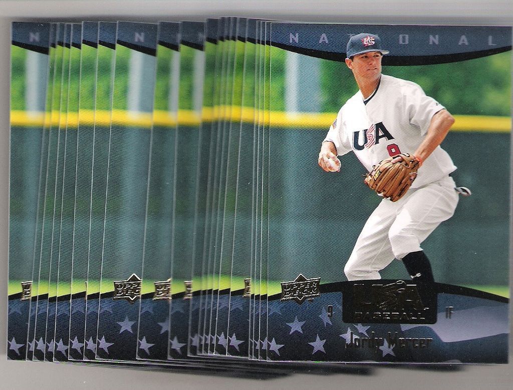 20 USA RC LOT JORDY MERCER 2007 UPPER DECK PIRATES