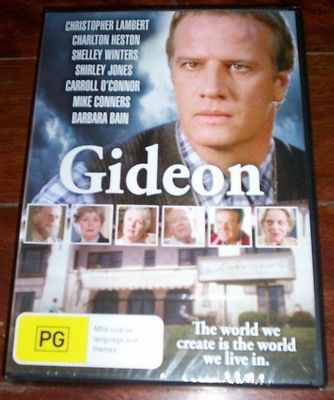 Gideon   Christopher Lambert, Charlton Heston   NEW / SEALED   R4