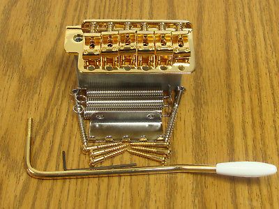 NEW Gold Vintage Strat TREMOLO & Whammy Bridge for Fender Stratocaster