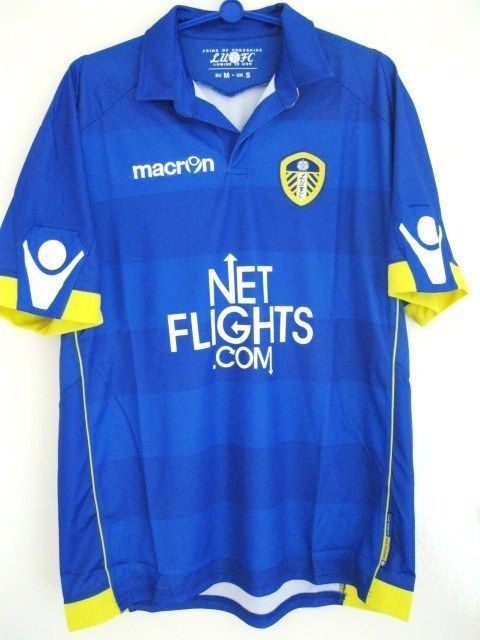 BNWT LEEDS UNITED AWAY FOOTBALL SOCCER JERSEY TRIKOT 2009/2010