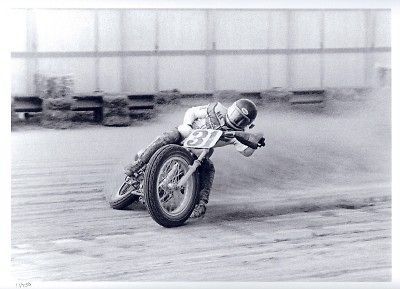 Rex Beauchamp XR750 famous dirt track print Louisville