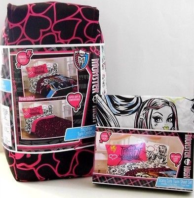 monsterhigh bed sheets