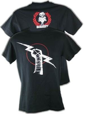 CM Punk Aftershock Black Mens T shirt