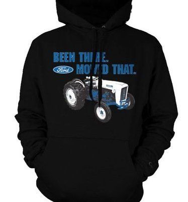 Been There, Mowed That Ford Mower  Tractor Motor   Mens Hoodie