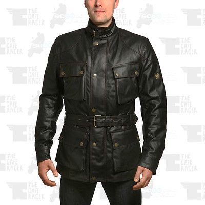 BELSTAFF TRIALMASTER Wax Cotton New BLACK ALL SIZES