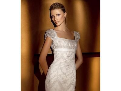 Authentic Pronovias San Patrick Belice Wedding Dress Vintage Style