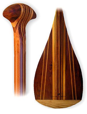 Sanborn Canoe Co. BOREALIS Canoe Paddle, Cedar & Cherry & Ash Wood