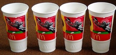 PLASTIC MCDONALD STEELERS 75TH SEASON CUPS