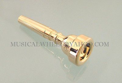 TRUMPET MOUTHPIECE 7C 5C 3C 1/2C SILVER OR GOLD