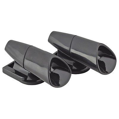 Bell Ultrasonic Car Deer Warning Whistle, Deer Alert Device, Black