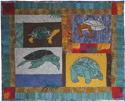 Turtles Machine Applique Pattern by Debora Konchinsky, Critter Pattern