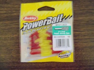 Berkley Powerbait 2 Power Atomic Tube red chart