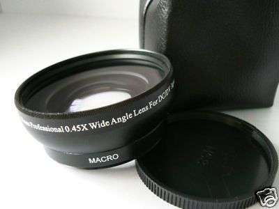 BK 49mm 0.45X Wide Angle Lens FOR Sony NEX 7 NEX 5N NEX C3 Camera