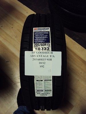 BF GOODRICH ADVANTAGE T/A 205/60R15 91H BRAND NEW TIRE