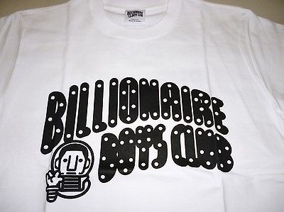 Billionaire boys club Pharrell Williams curve logo white tee M BBC
