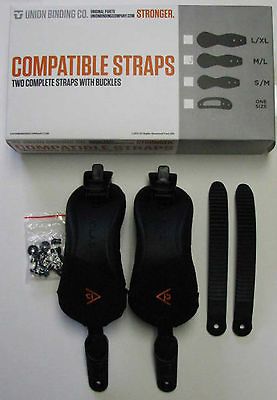 SNOWBOARD BINDING STRAP   UNION SNOWBOARD BINDING ANKLE STRAPS PAIR