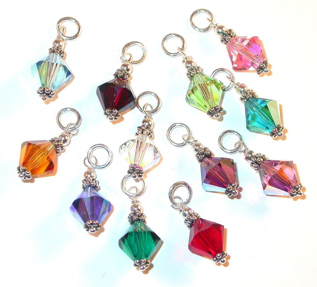 birthstone charms