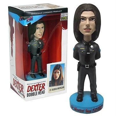 Debra Morgan Black Lt. Uniform NIB Dexter Series Bobblehead New MINT