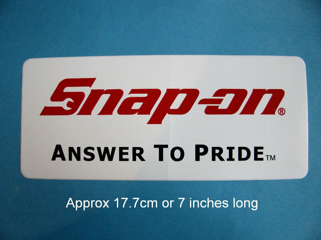 Snap on Decal or Sticker . Answer to pride white background.