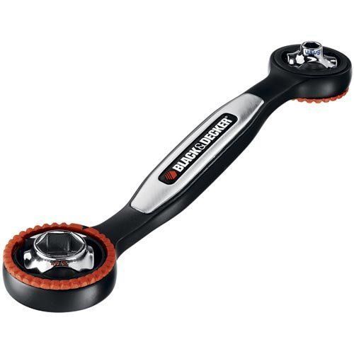 RRW100 Black & Decker Ratcheting Ready Wrench Set