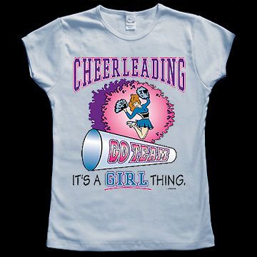 Funny Cheerleading Cheerleader JR Tee Shirt T SHIRT