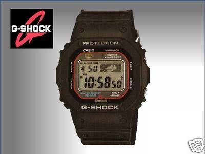 , CASIO G SHOCK Bluetooth works w/iPhone5 & iPhone4 GB