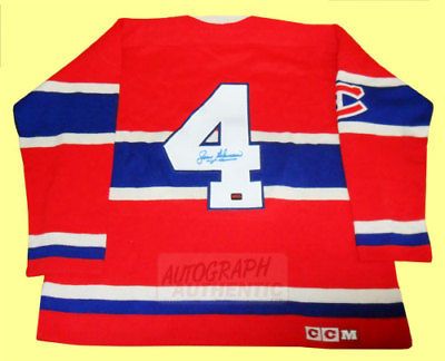 In The Game Superlative Game Used Jersey Jean Beliveau GUJ 50 Gold 1/3