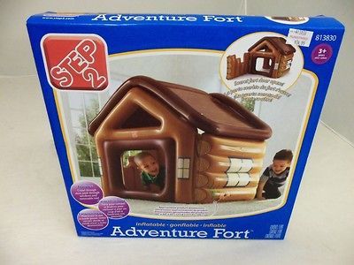 STEP 2 INFLATABLE ADVENTURE FORT PLAYHOUSE NEW IN BOX 813830