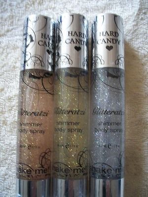 HARD CANDY GLITTERATZI SHIMMER BODY SPRAY~PRECIOUS METALS GLITTER~PICK