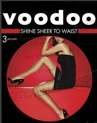 voodoo shine sheer to waist 3 pack