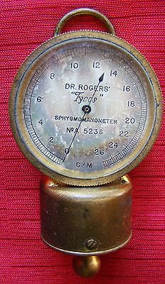 Vintage   Brass   Dr. Rogers   Tycos   Sphygmomanomet er   No.A 5236