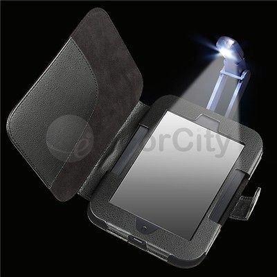 Case+LED w/ clip Reading Light For Nook 2 Simple Touch/Glowligh t
