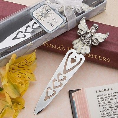 50 Exquisite Angel Bookmark Wedding/Communion/Christening/Baby Shower