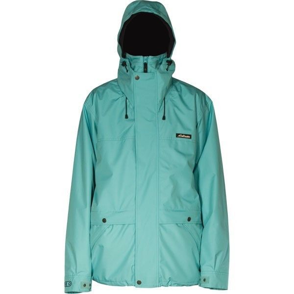 2012 NWT AIRBLASTER AK ALASKA BLASTER SNOWBOARD JACKET L turquoise $