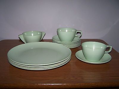 Lot of 14 Pieces of Melmac Mallo Ware Dishes from the 1950s