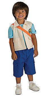 Toddler Boys Child Dora The Explorer Deluxe Diego Costume