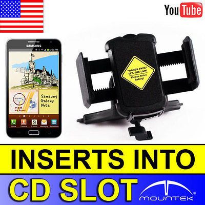 NEW MOUNTEK Car Mount Samsung Galaxy Note 4G Dock [Fits into CD Slot