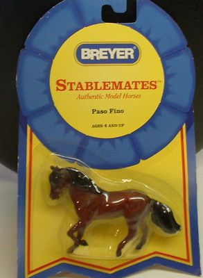 Newly listed BREYER STABLEMATES PASO FINO HORSE #5901 NEW 132 Scale